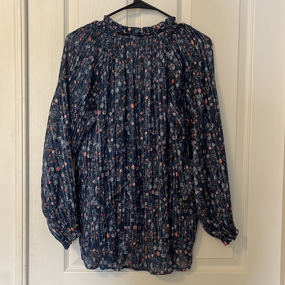 Current Air Los Angeles size XS long sleeve floral print top - Picture 5 of 5